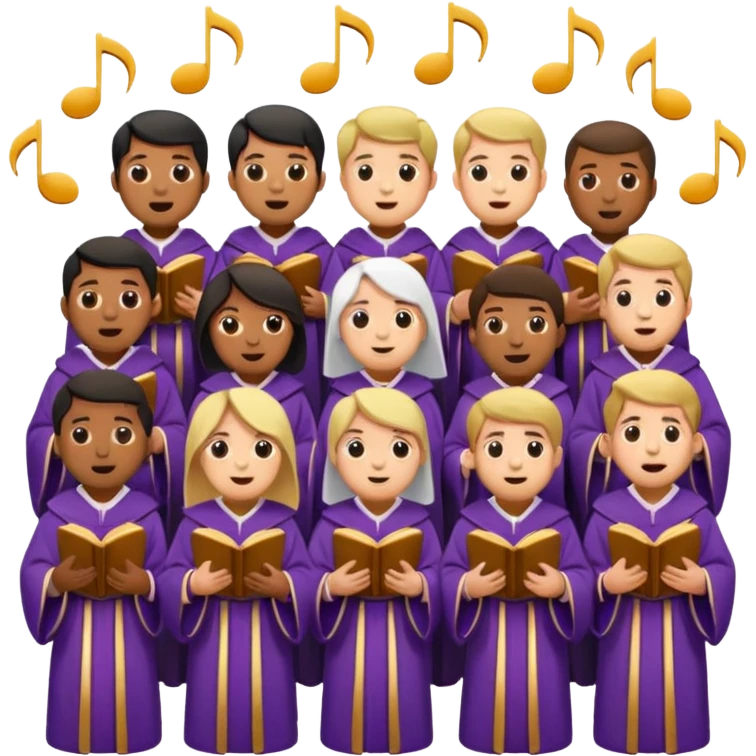 Choir emoji