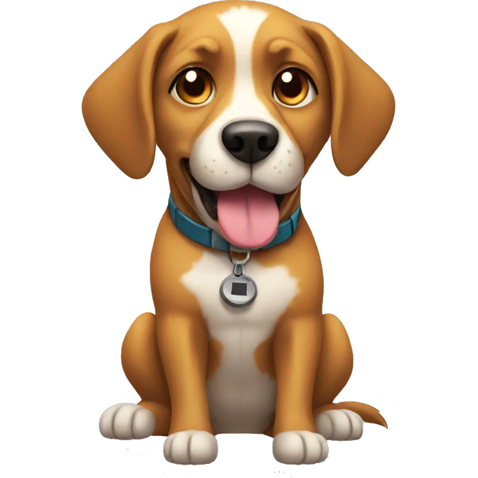 Dog gaming emoji