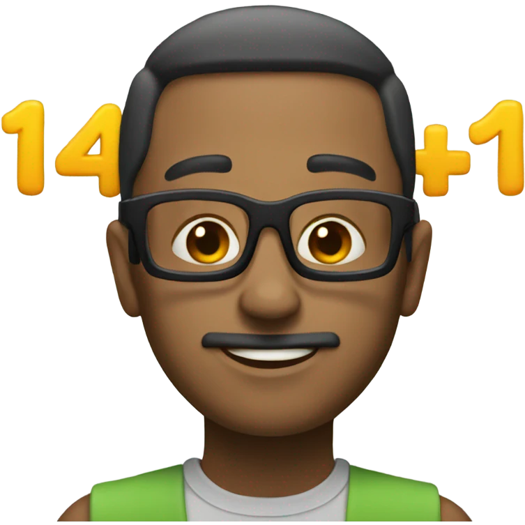 +1 number emoji