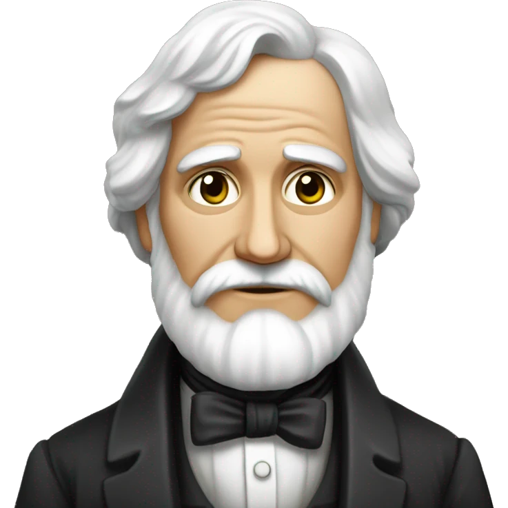 Ivan Turgenev Russian Author with a book emoji