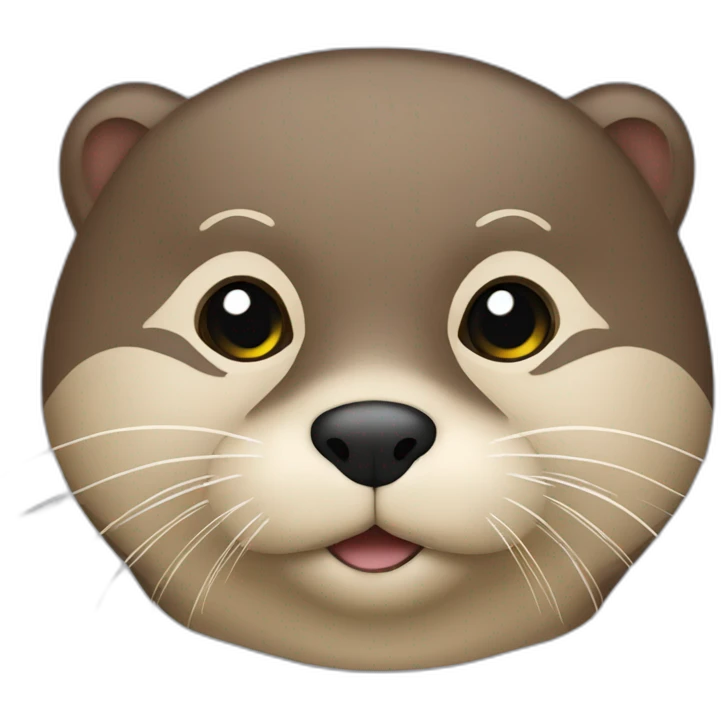 Loutre qui bois une vodka emoji