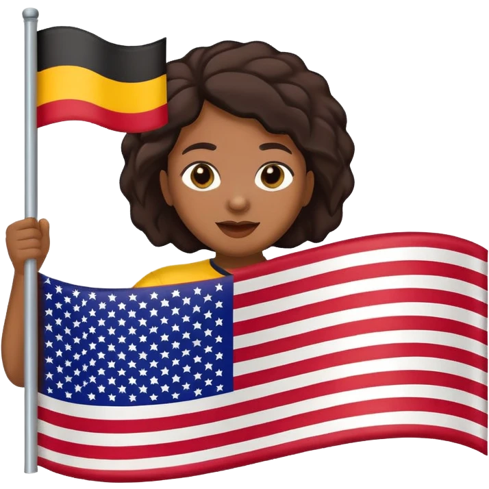 african american flag emoji