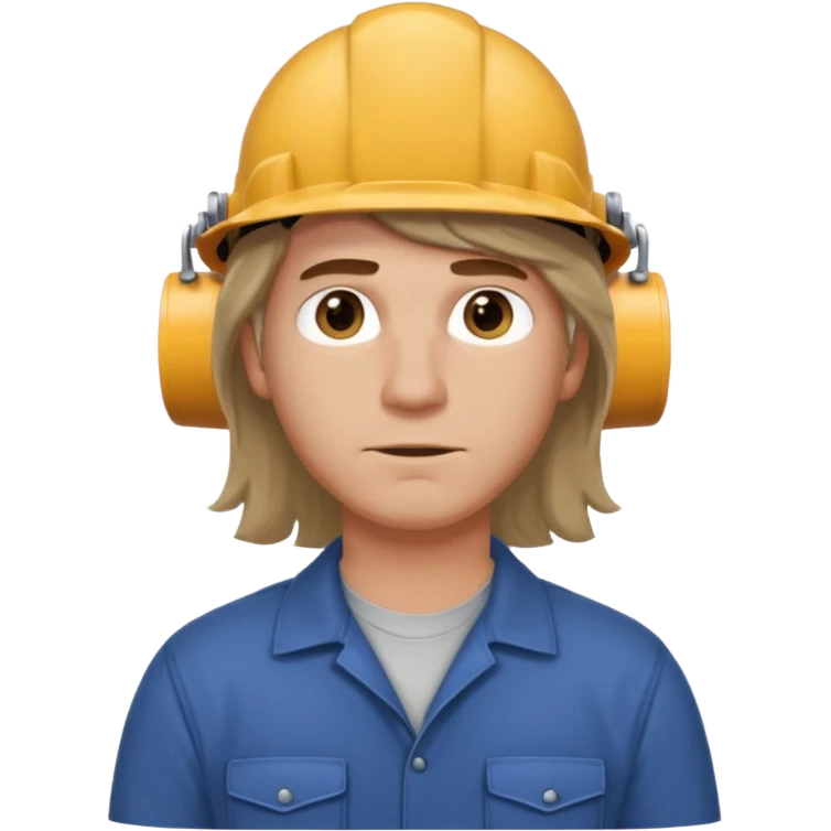 customer. 1 person only white male with shoulder normal person cloths. adult. pipeline technician change the expression and the shape of the face change the color of eyes. just the technician nothing all emoji