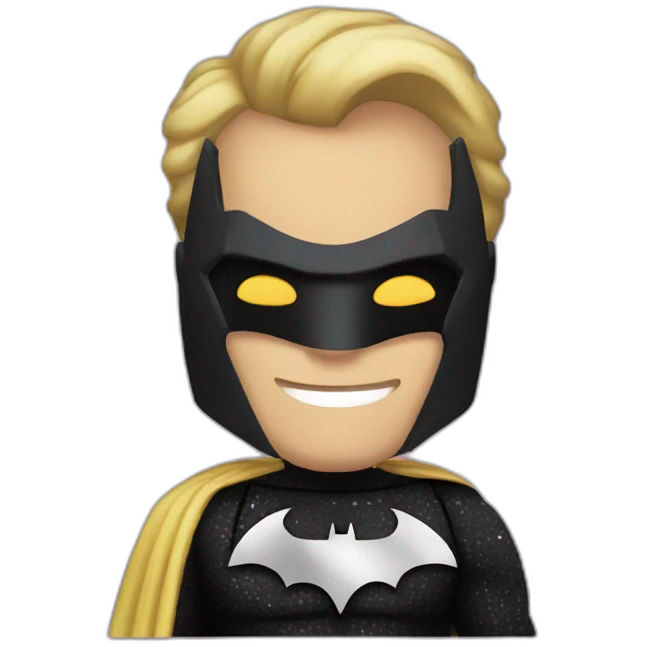disco batman emoji