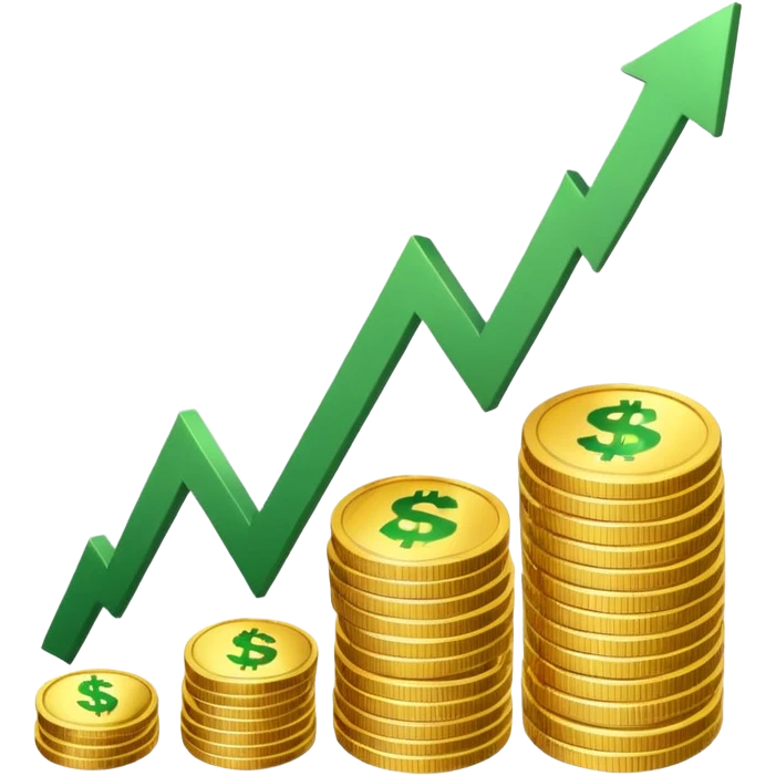 graph high price dollar emoji