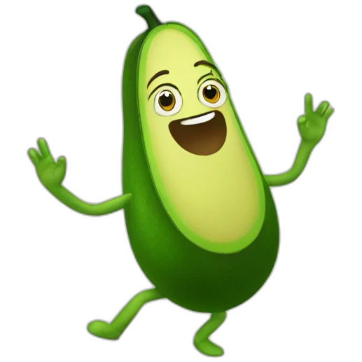 dancing avocado emoji