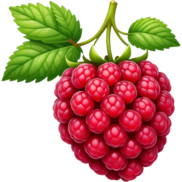 raspberry fruit emoji