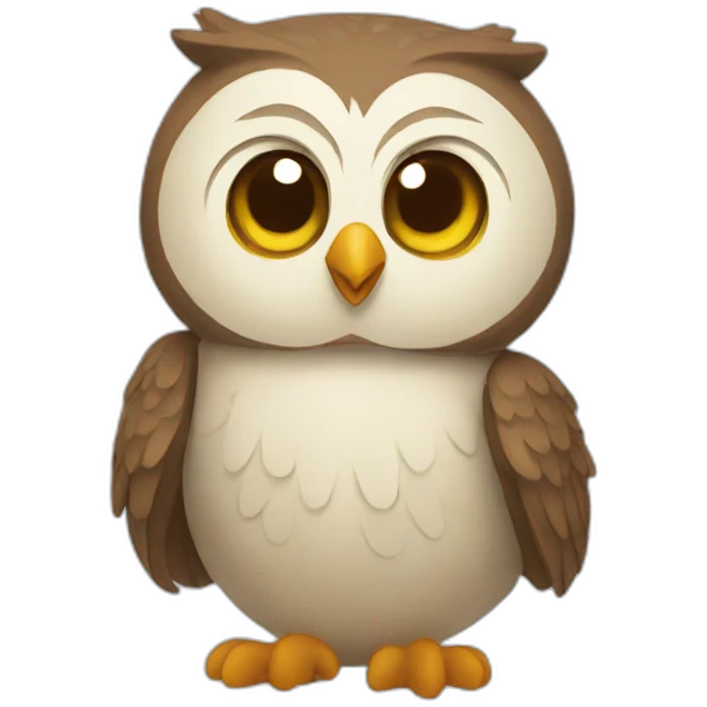 happy owl emoji