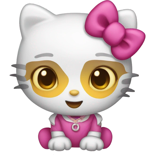 Hello kitty emoji