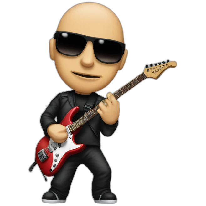 joe satriani no guitar emoji