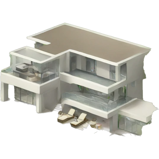 modern villa emoji