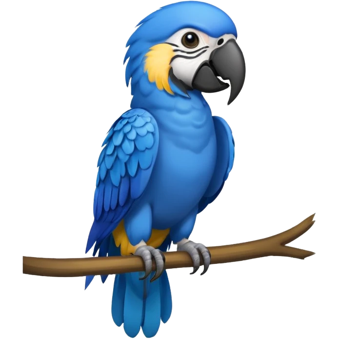 Arara azul emoji