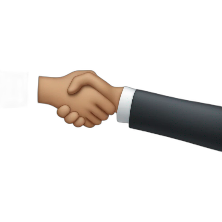 patrick bateman shake hands emoji