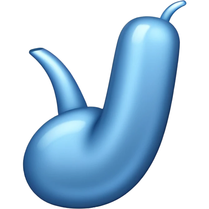 Blue tick  emoji