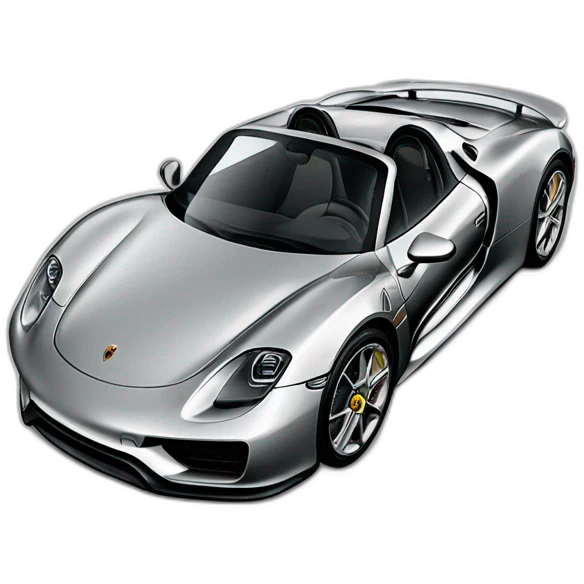 Porsche 918 spyder  emoji