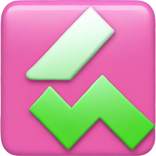 Pink Checkmark emoji