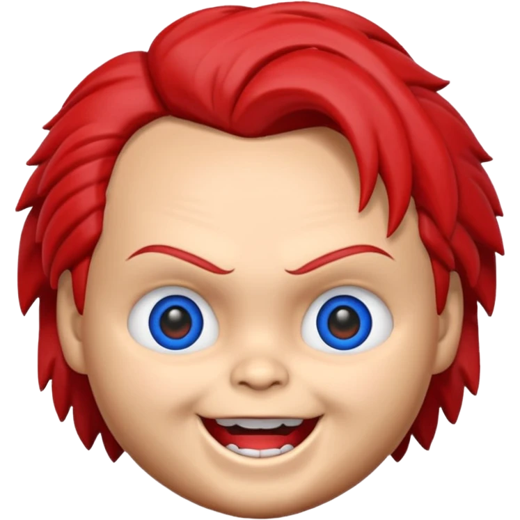 Un emojin de chuky emoji
