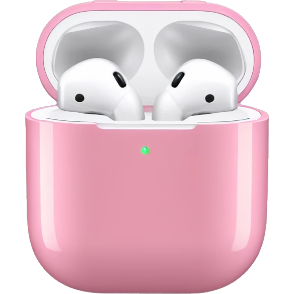 All Pink apple AirPods Max  emoji