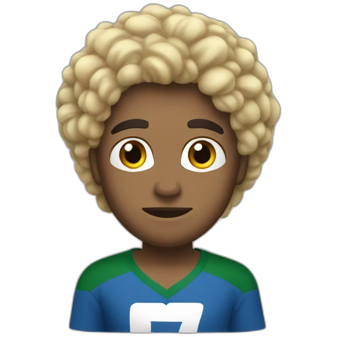 pelo de futbol emoji