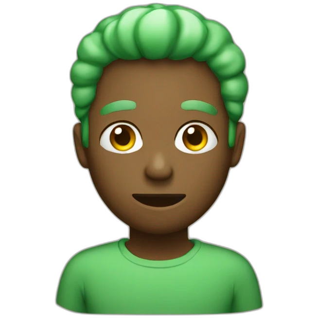 If diarrhea was a person green emoji