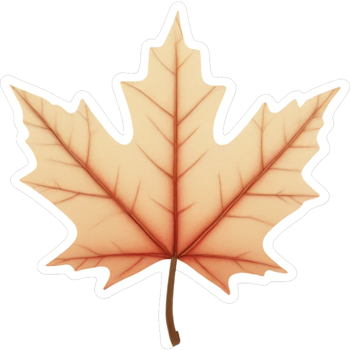 Maple leaf with 5 leaflets emoji