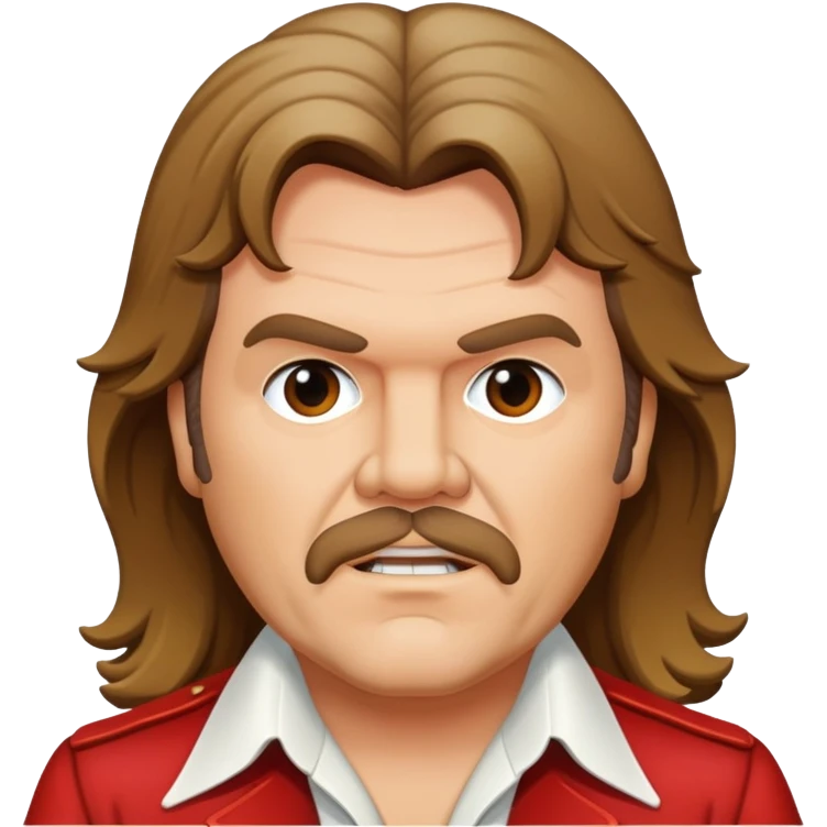 meatloaf singer long hair 70's emoji