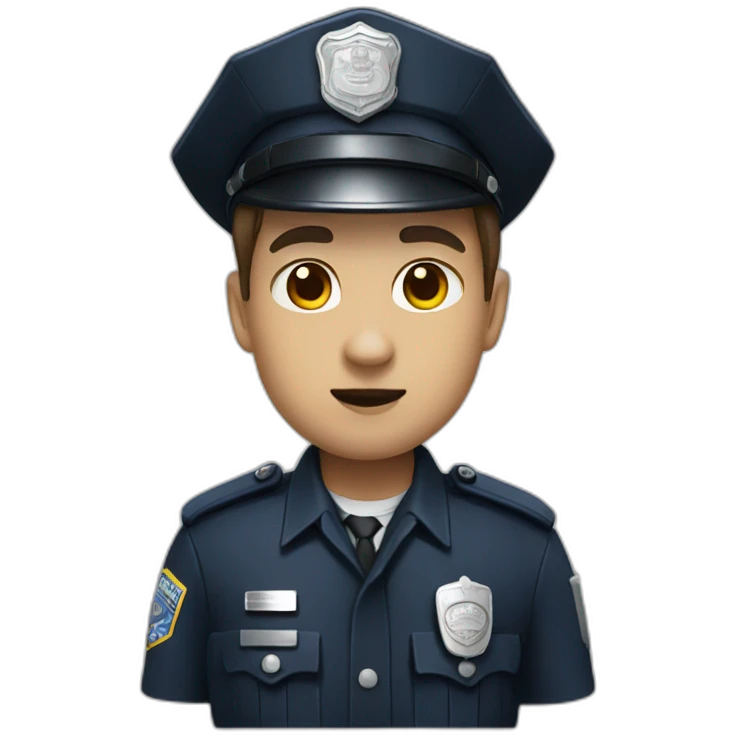 panda police officer emoji