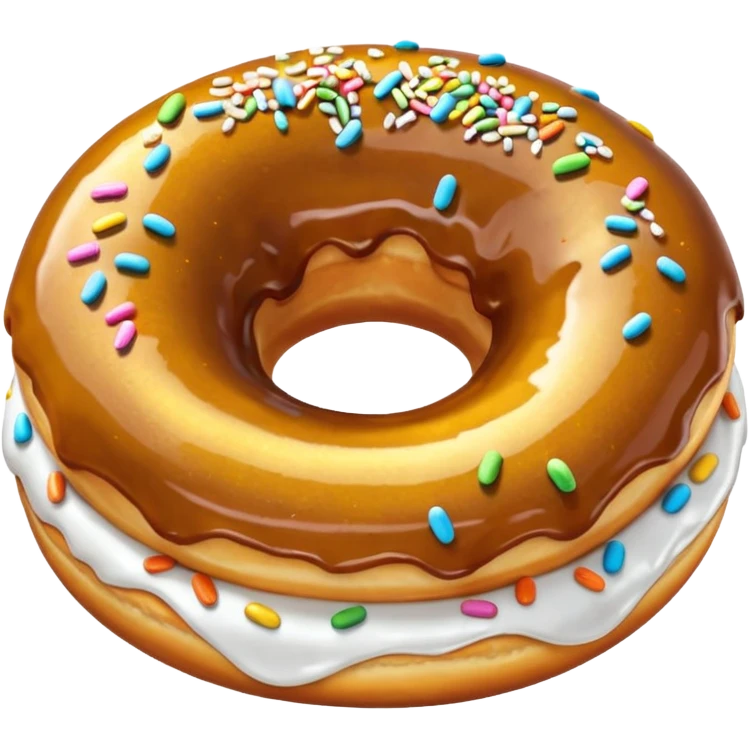 Treasure donut emoji