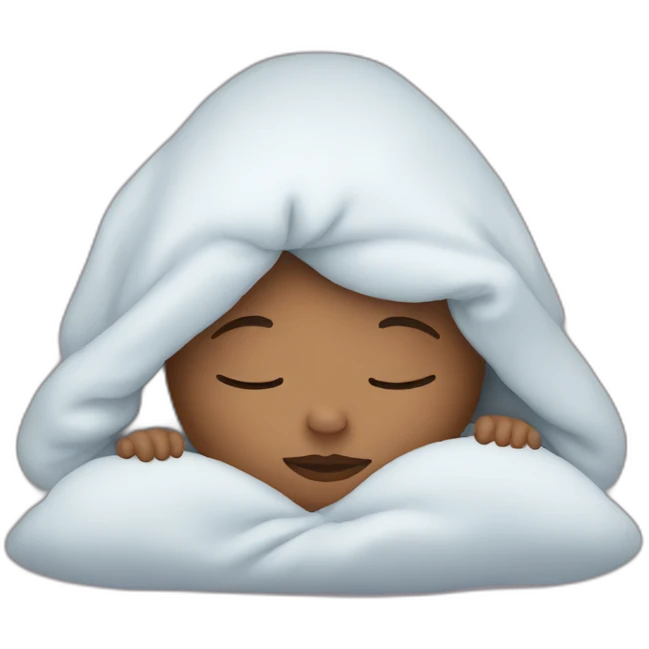 North west sleep emoji
