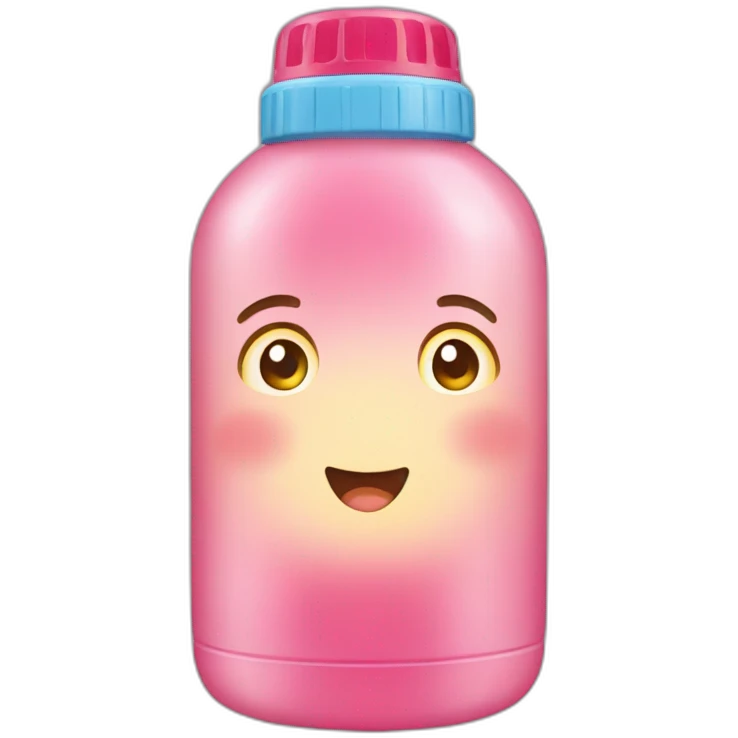 Kawaii water bottle emoji