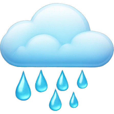cloud rain money emoji