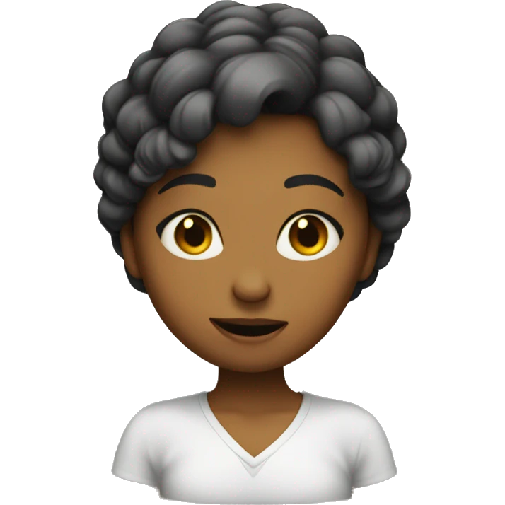 Sassy girl sayin "y bueno" emoji