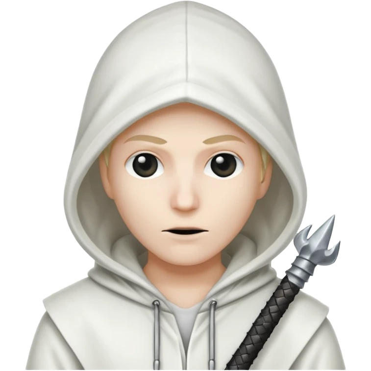klansmen with hood and spike emoji