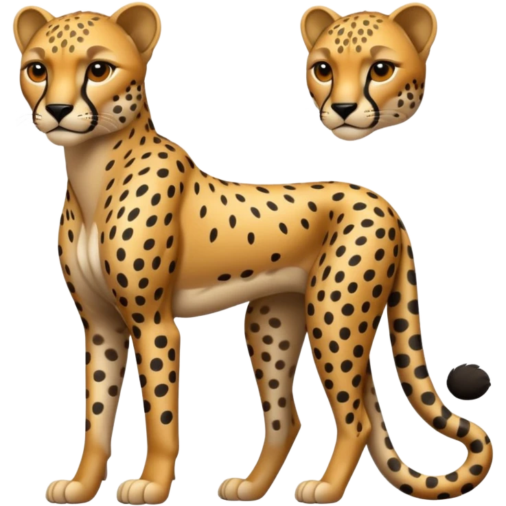 spotted cheeta emoji