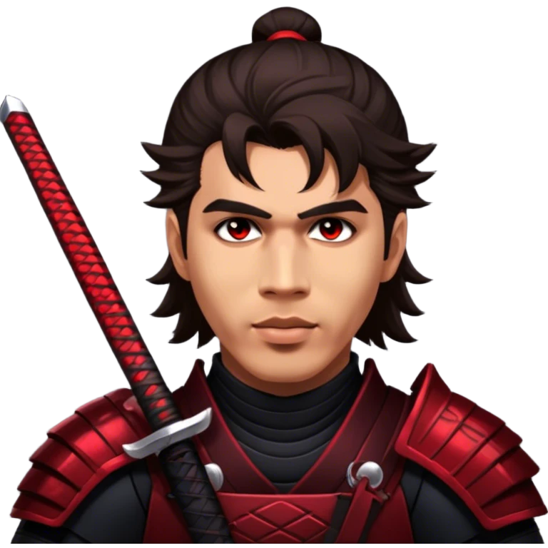 Fierce Samurai emoji