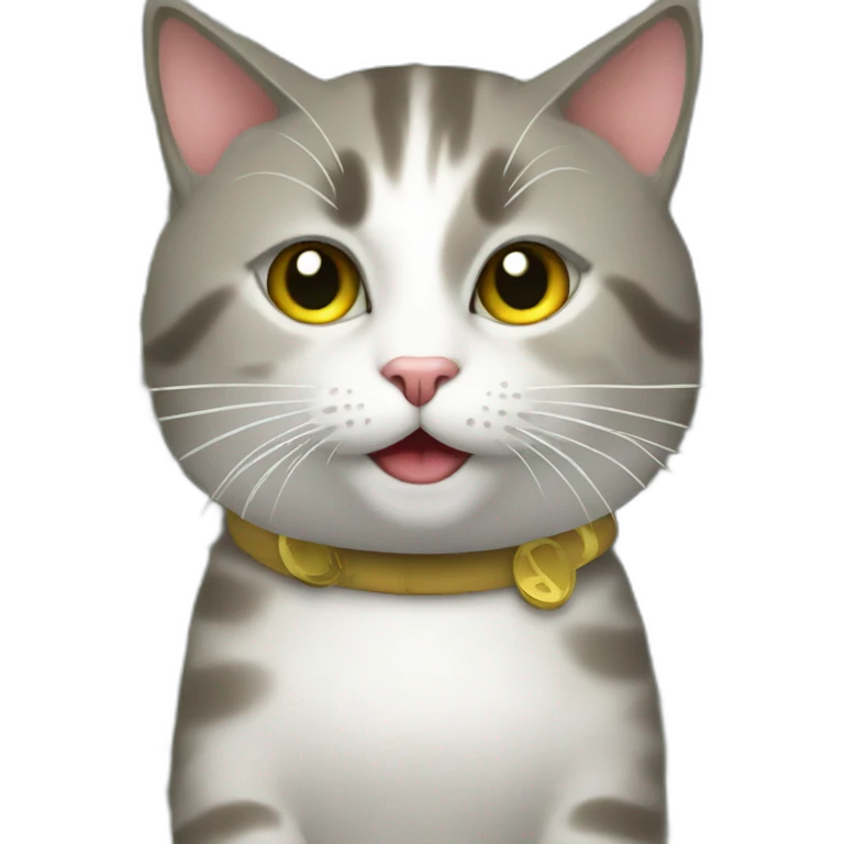 cat with money emoji