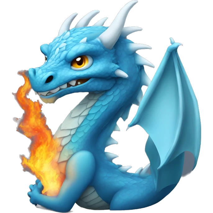 dragon ice and fire emoji