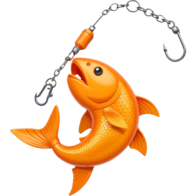 small fake bait fishing emoji