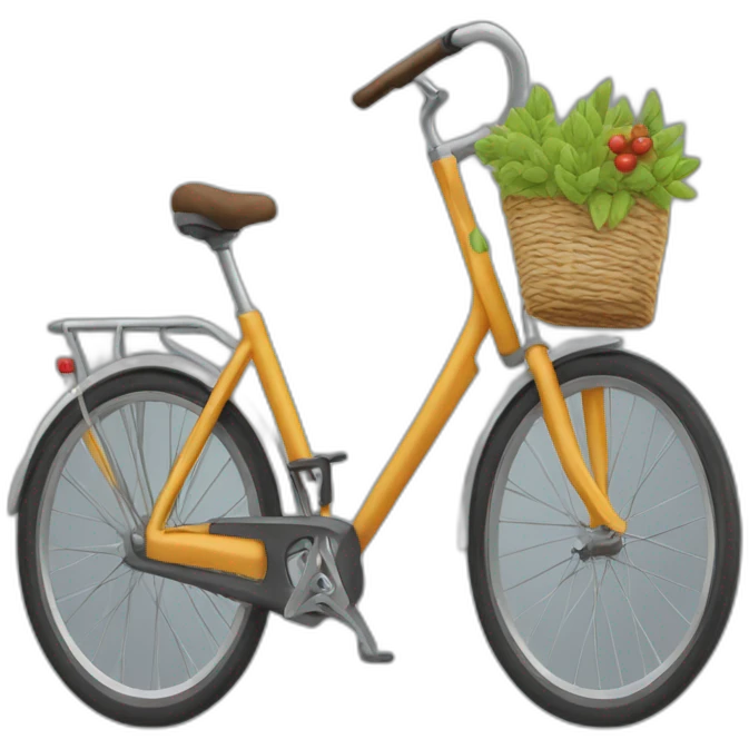 Bici holandesa emoji
