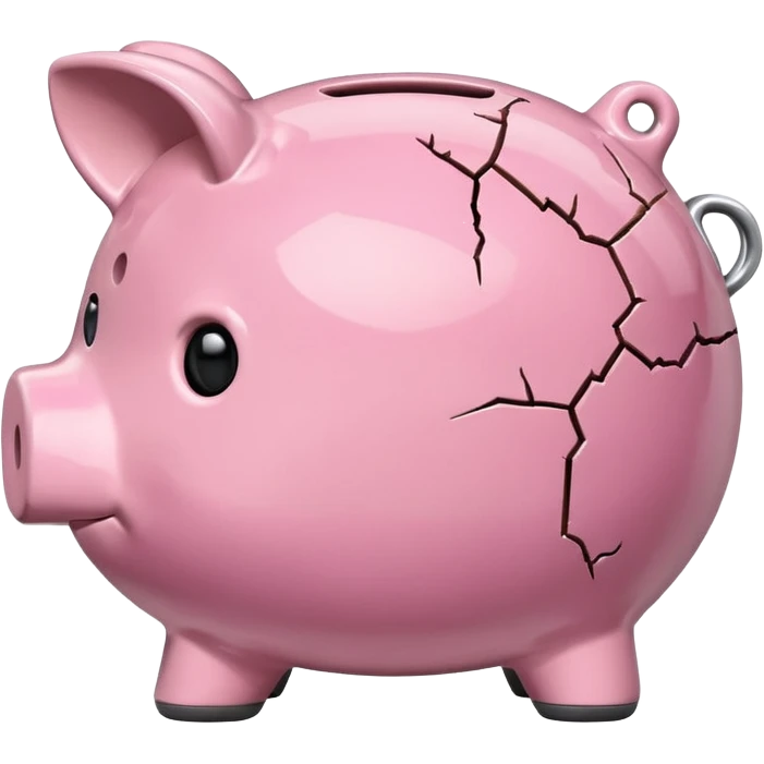 empty piggy bank emoji