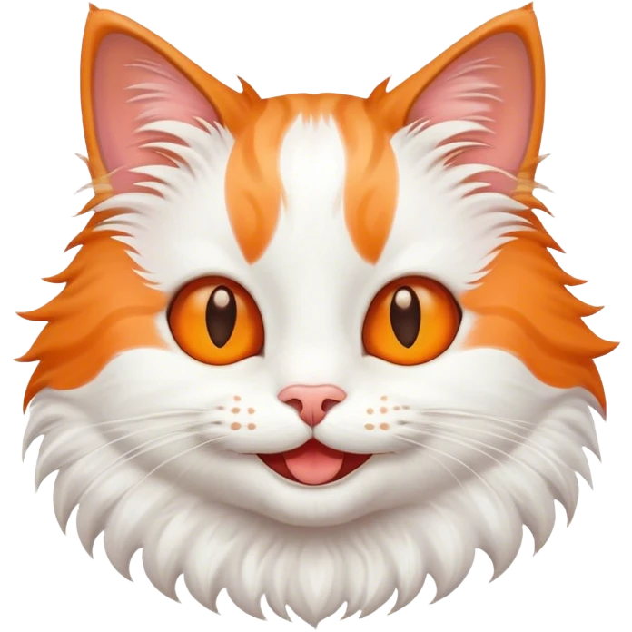 Cat is smiling emoji