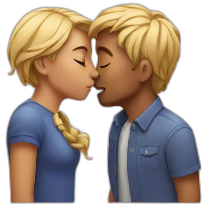 kiss emoji