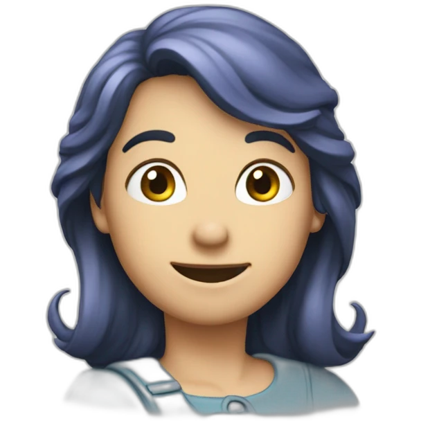 Schtroumpfette emoji
