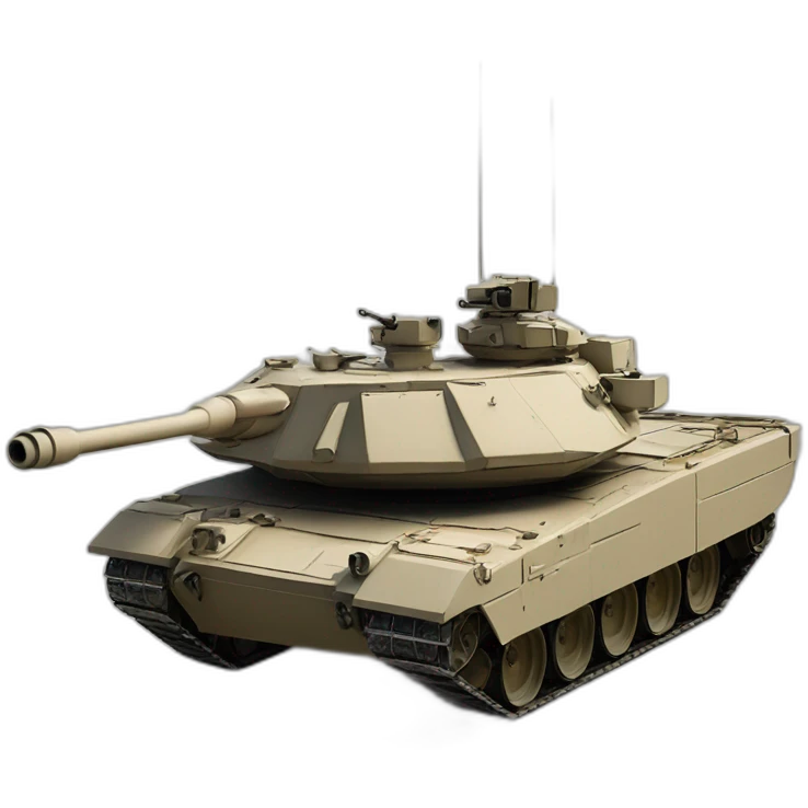 T-80BVM shooting M1 Abrams emoji