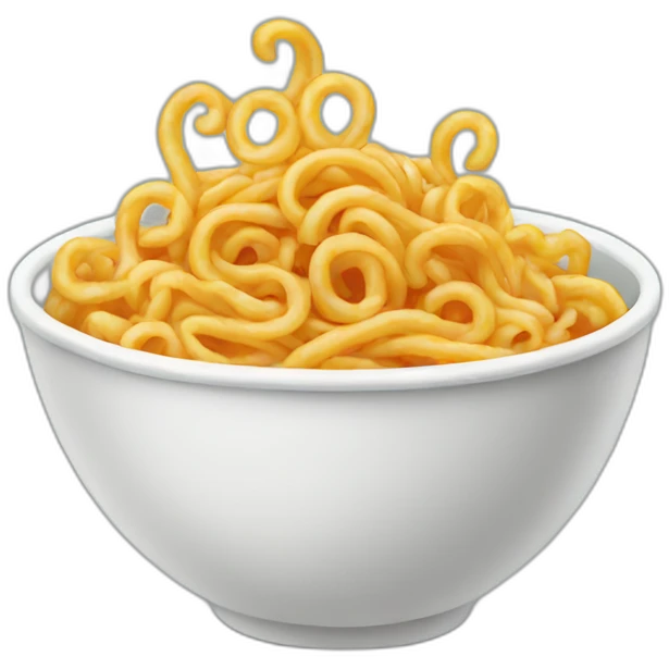 Thai instant noodle emoji