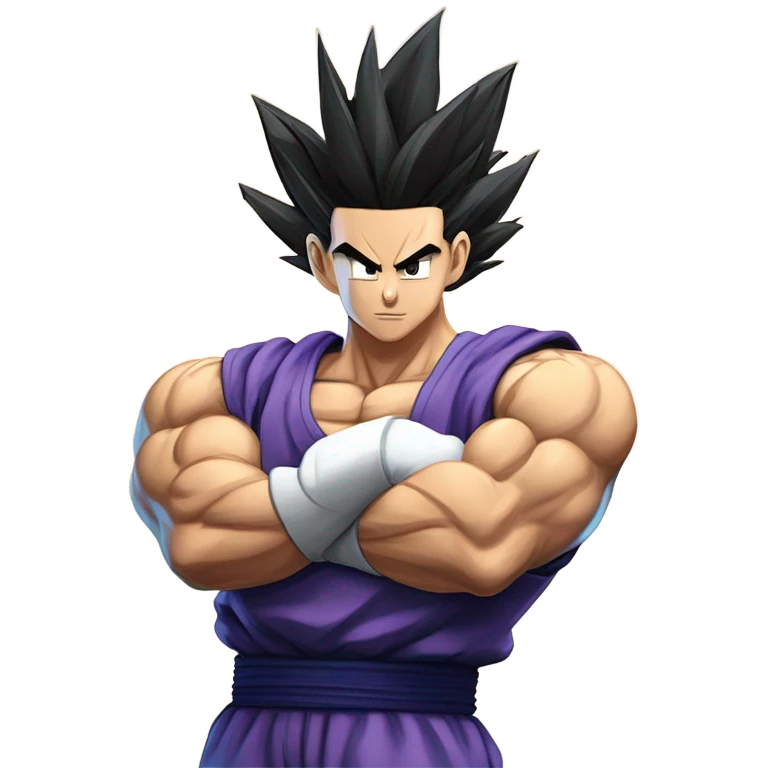 ultimate gohan and future gohan fusion emoji