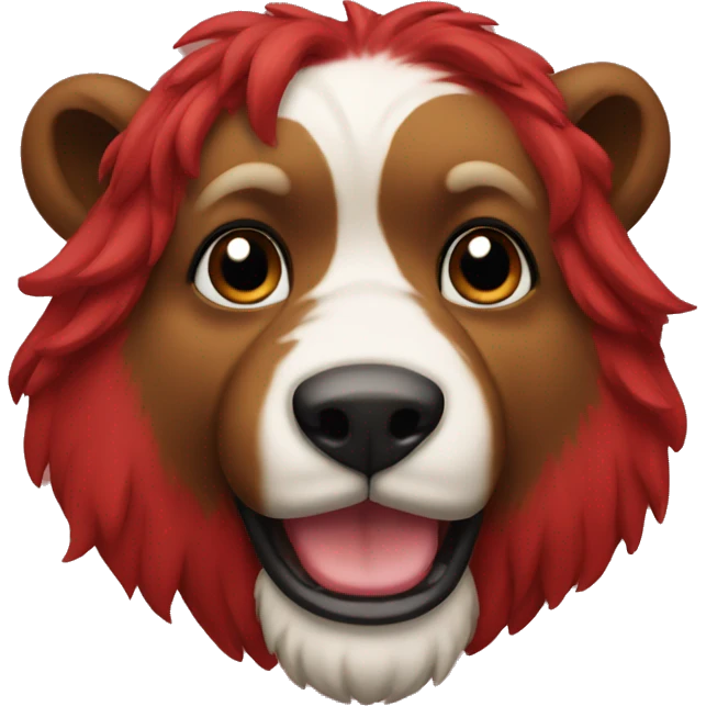 red pand emoji
