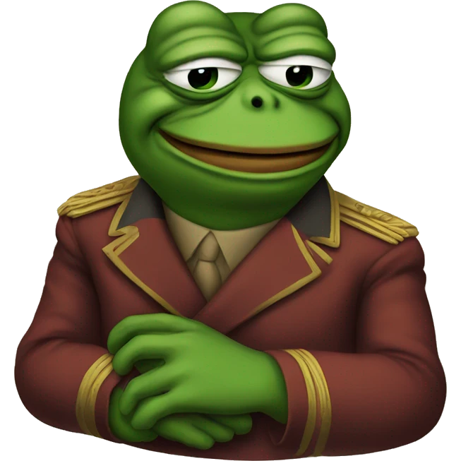 Communist pepe the frog emoji