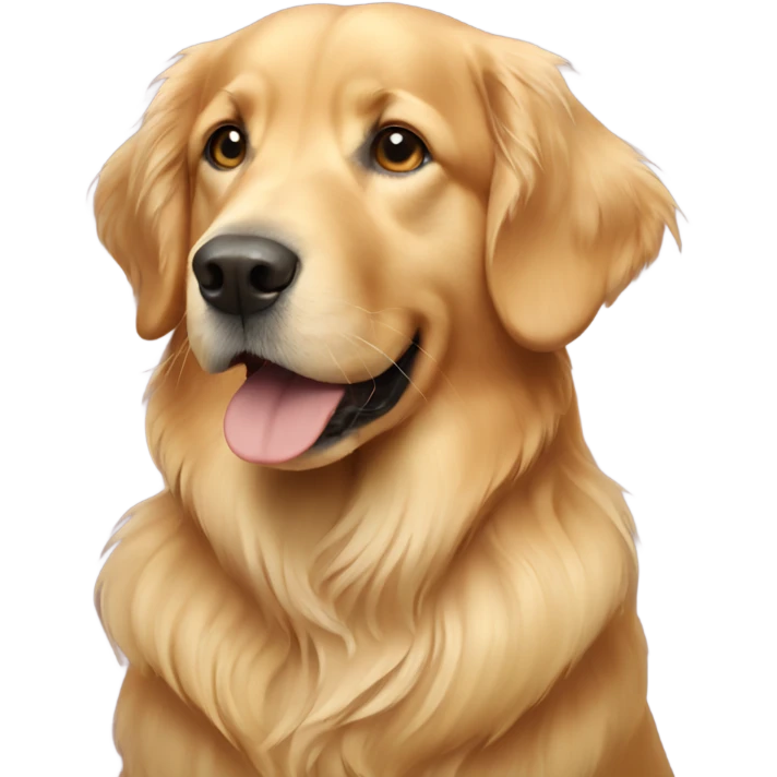 Golden retriever  emoji