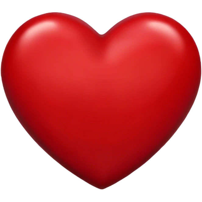 Dark red heart  emoji